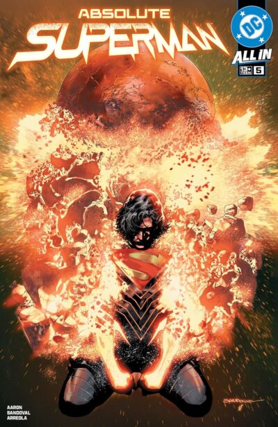 Absolute Superman (2024) #5, a DC Comics March 12 2025 new release