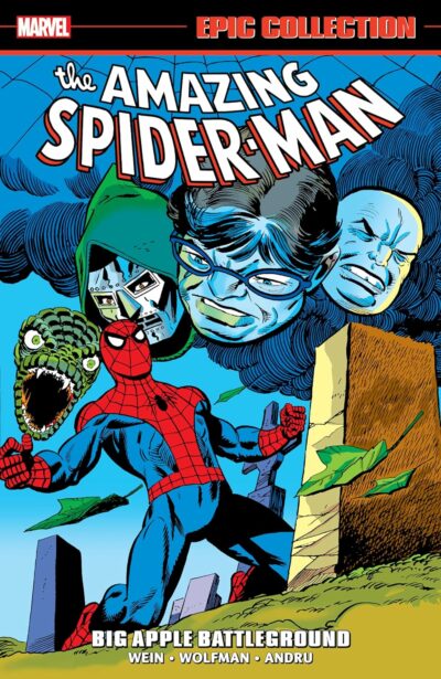 Amazing Spider-Man Epic Collection Volume 10: Big Apple Battleground, a Marvel Comics May 29 2024 new release