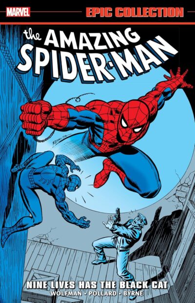 Amazing Spider-Man Epic Collection Volume 11: Nine Lives has the Black Cat, a Marvel Comics February 26 2025 new release