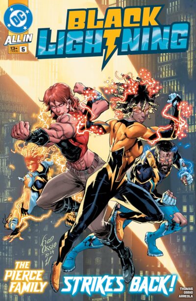Black Lightning (2024) #5, a DC Comics March 12 2025 new release
