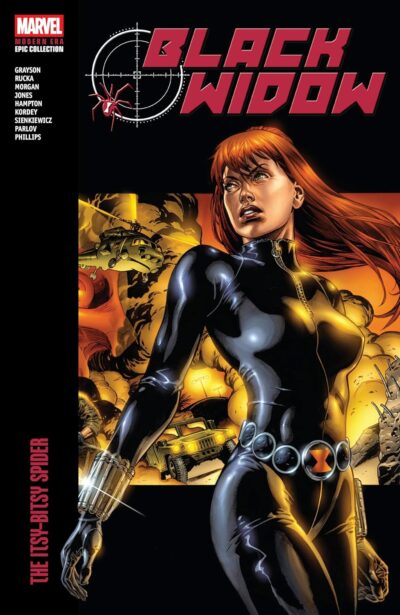 Black Widow Modern Era Epic Collection Vol 1 - The Itsy Bitsy Spider, a Marvel Comics April 11 2025 new release