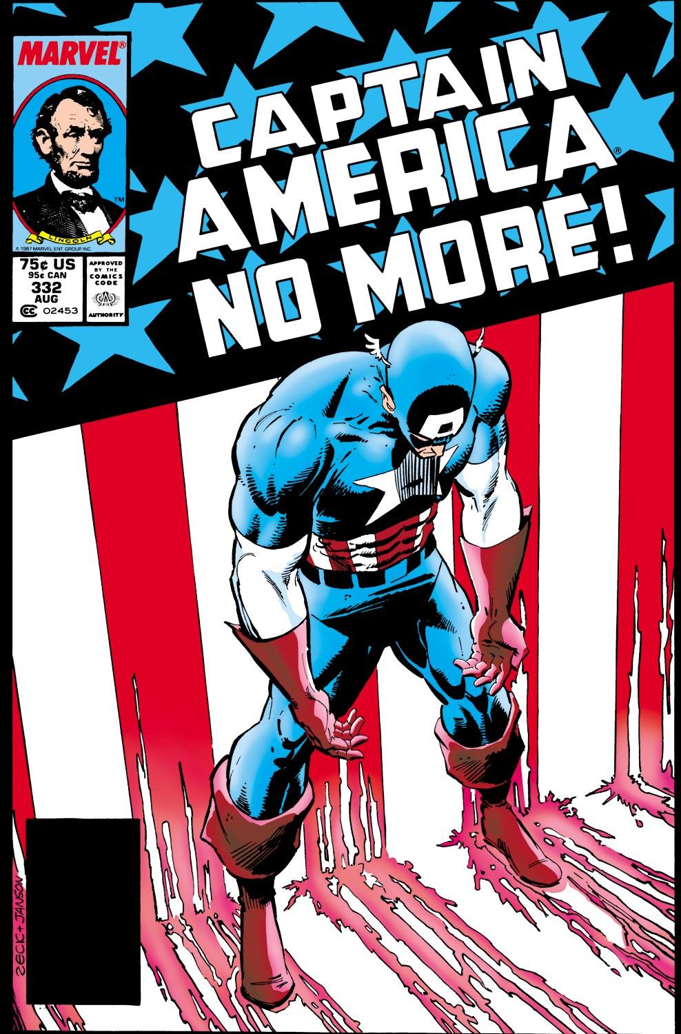 Captain America (1968-1996) #402 by Mark Gruenwald