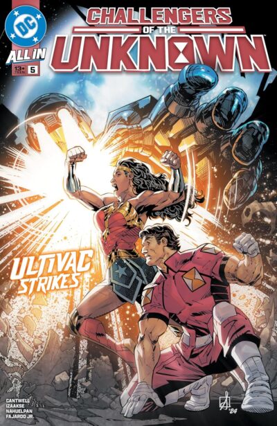 Challengers of the Unknown (2024) #5, a DC Comics April 16 2025 new release