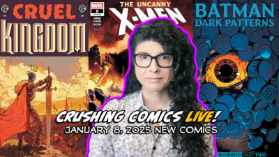 Crushing Comics Live - The Pull List of comic book new releases from January 8 2025