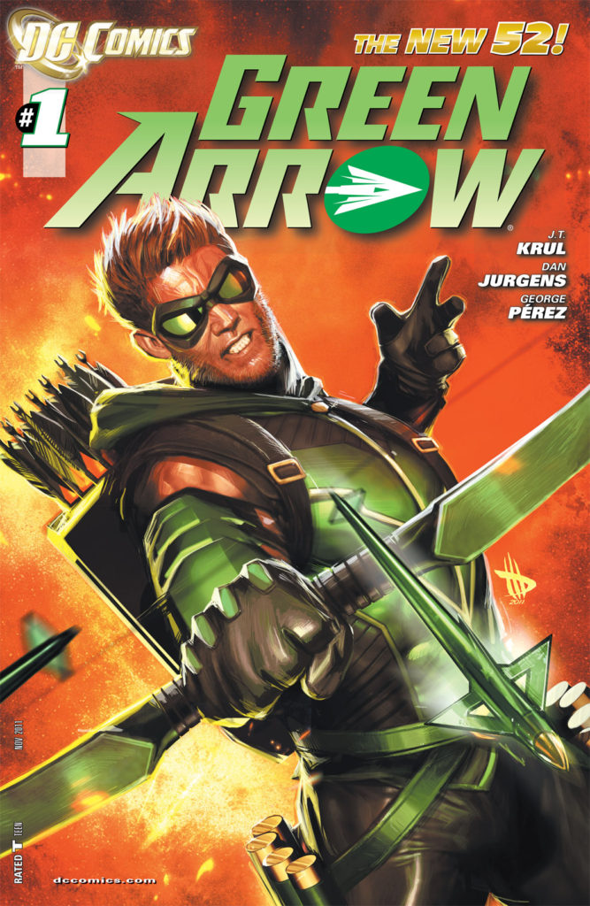 DC New 52 Review Green Arrow 1 Crushing Krisis