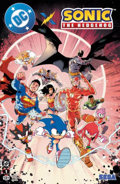 DC x Sonic the Hedgehog (2025) #1, a DC Comics March 19 2025 new release