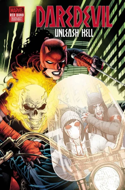 Daredevil: Unleash Hell (2025) #4 (of 5), a Marvel Comics April 16 2024 new release
