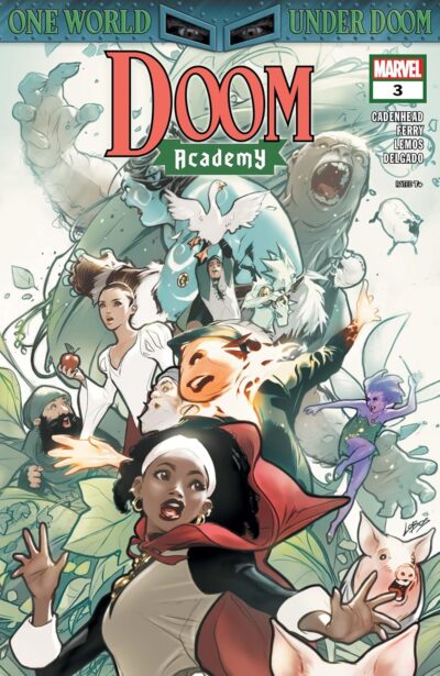Doom Academy (2025) #3, a Marvel Comics April 30 2025 new release