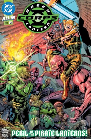 Green Lantern Corps (2025) #3, a DC Comics April 9 2025 new release