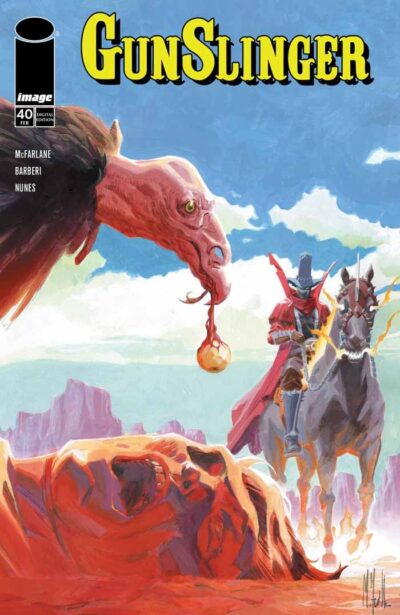 Gunslinger Spawn (2021) #40, an Image Comics February 5 2025 new release from Todd McFarlane Productions