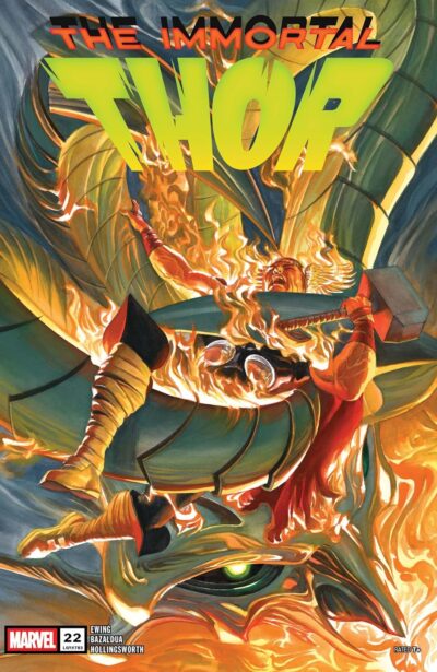 Immortal Thor (2023) #22, a Marvel Comics April 2 2025 new release
