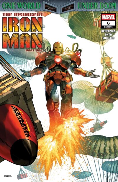 Iron Man (2024) #6, a Marvel Comics March 12 2025 new release