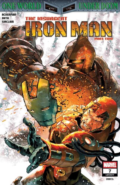 Iron Man (2024) #7, a Marvel Comics April 16 2025 new release