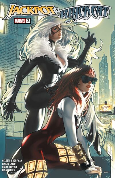 Jackpot & Black Cat (2024) #3 (of 4), a Marvel Comics May 29 2024 new release