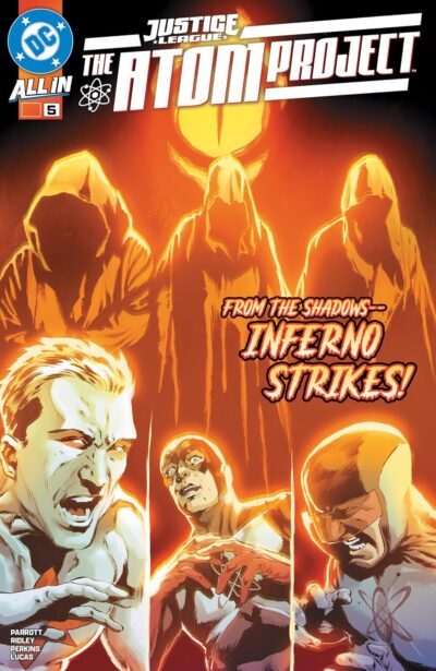 Justice League: The Atom Project (2025) #5 (of 6), a DC Comics May 7 2025 new release
