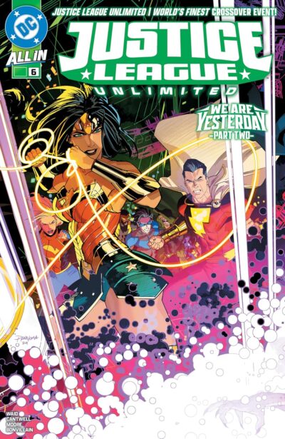 Justice League Unlimited (2025) #6, a DC Comics April 23 2025 new release