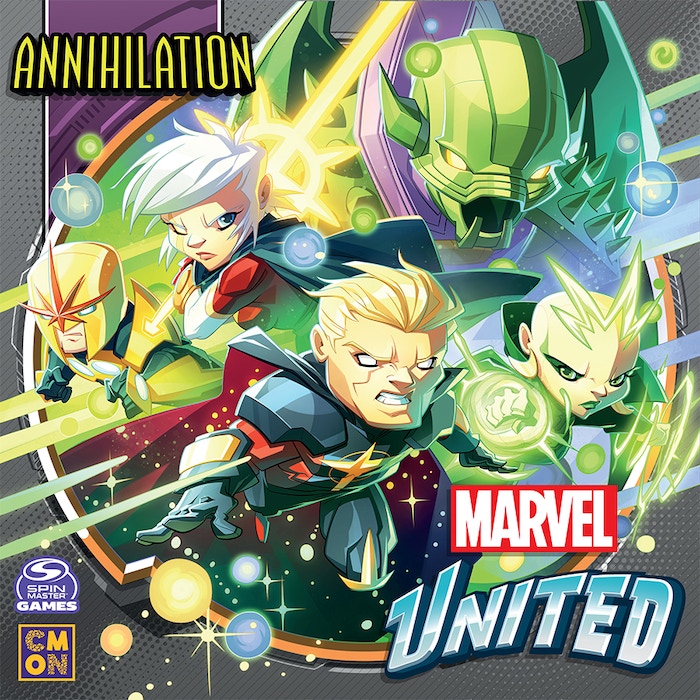  Marvel United Spider-Geddon Strategy Board Game by CMON & Spin  Master Games, Spider Man Adult Toy