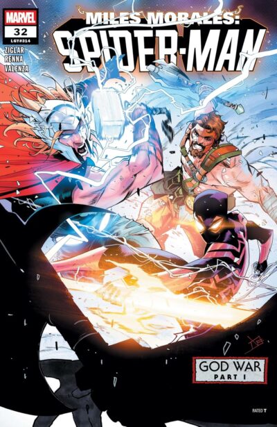 Miles Morales: Spider-Man (2022) #32, a Marvel Comics April 2 2025 new release