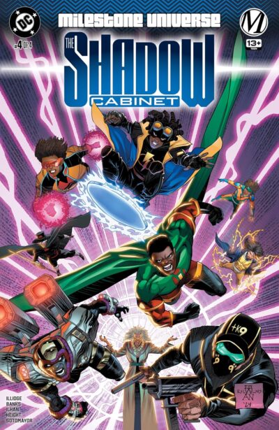 Milestone Universe: The Shadow Cabinet (2024) #4 (of 4), a DC Comics February 19 2025 new release