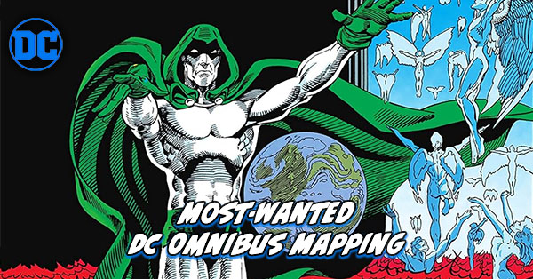 Most Wanted DC Omnibus - DC Solo Heroes Q to Z The Spectre Omnibus Mapping