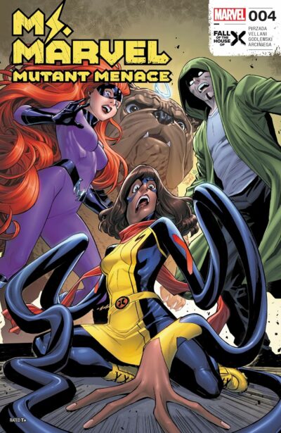 Ms. Marvel: Mutant Menace (2024) #4, a Marvel Comics June 5 2024 new release