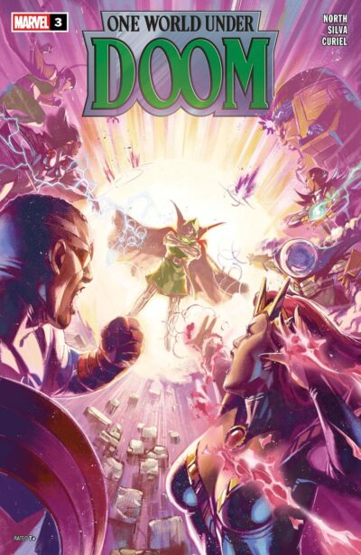 One World Under Doom (2025) #3, a Marvel Comics April 23 2025 new release