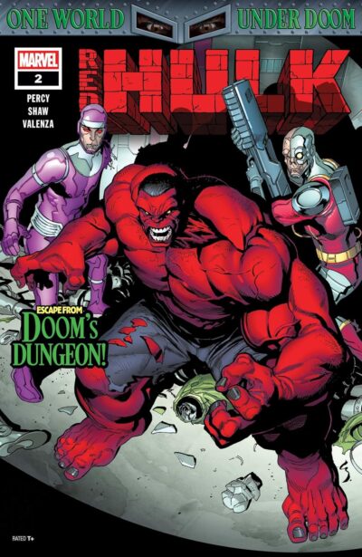 Red Hulk (2025) #2, a Marvel Comics March 26 2025 new release