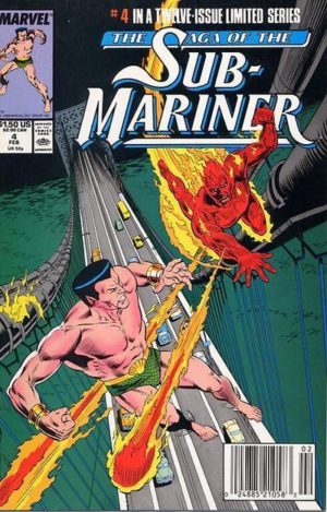Namor in the recap series The Saga of the Sub-Mariner 0004