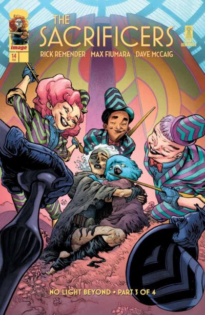 The Sacrificers (2023) #14, an Image Comics February 5 2025 new release from Rick Remender's Giant Generator imprint