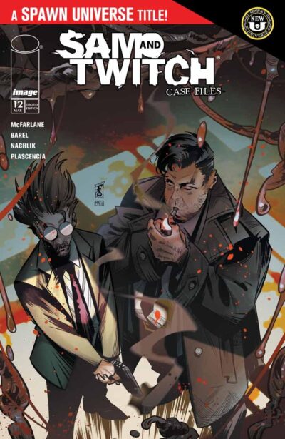 Sam and Twitch: Case Files (2024) #12, an Image Comics April 2 2025 new release from Todd McFarlane Productions
