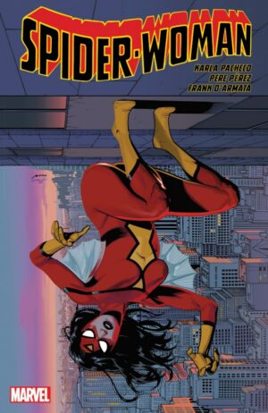 Spider-Woman (2020) by Pacheco & Pérez, released by Marvel Comics February 14 2024