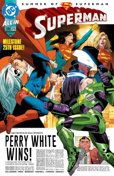 Superman (2023) #25, a DC Comics April 23 new release