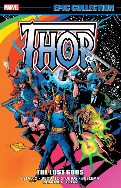 Thor Epic Collection Volume 24: The Lost Gods, a Marvel Comics June 12 2024 new release