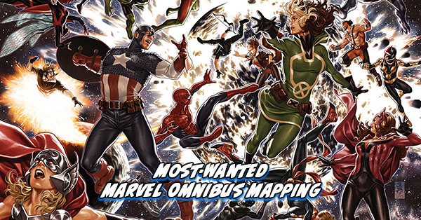 Tigereyes Most Wanted Marvel Omnibus 2025 Avengers Omnibus Mapping