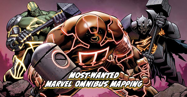 Tigereyes Most Wanted Marvel Omnibus 2025 Fear Itself Omnibus Mapping
