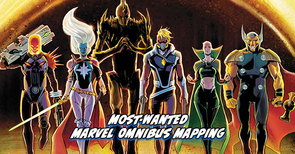 Tigereyes Most Wanted Marvel Omnibus 2025 Guardians of the Galaxy Omnibus Mapping