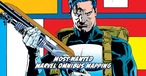 Tigereyes Most Wanted Marvel Omnibus 2025 Punisher Omnibus Mapping