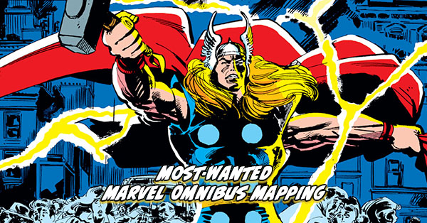 Tigereyes Most Wanted Marvel Omnibus 2025 Thor Omnibus Mapping