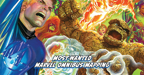 Tigereyes Most Wanted Marvel Omnibus 2026 - Fantastic Four Omnibus Mapping - Fantastic Four (2022) #24 by Alex Ross
