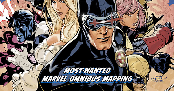 Tigereyes Most Wanted Marvel Omnibus 2026 - X-Men Omnibus Mapping - Uncanny X-Men (1963) #505