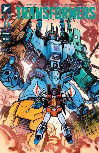 Transformers (2023) #18, an Image Comics March 12 2025 new release from the Skybound Entertainment Energon Universe