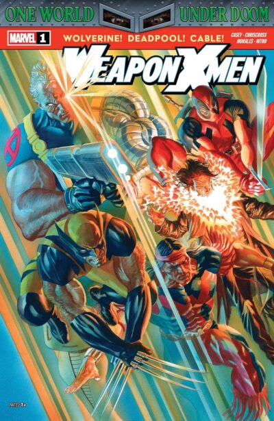 Weapon X-Men (2025) #1, a Marvel Comics February 19 2025 new release