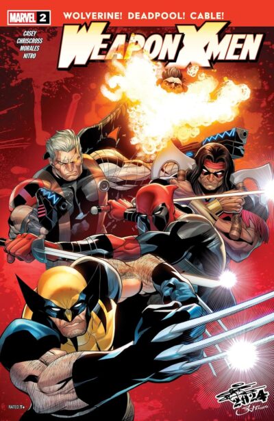 Weapon X-Men (2025) #2, a Marvel Comics March 26 2025 new release