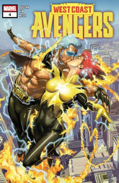 West Coast Avengers (2024) #4, a Marvel Comics February 26 2025 new release