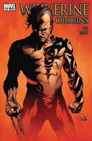Daken on the cover of Wolverine: Origins (2006) #13