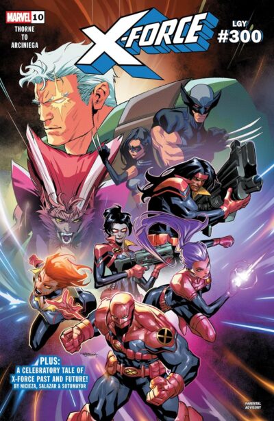 X-Force (2024) #10, a Marvel Comics April 23 2025 new release