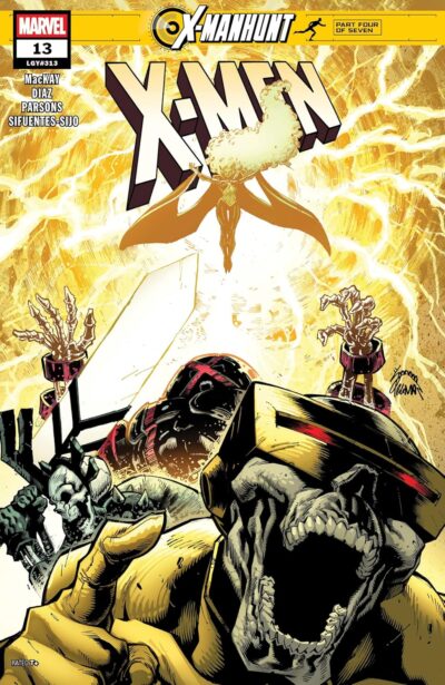 X-Men (2024) #13, a part of X-Manhunt, a Marvel comics March 12 2025 new release