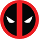 Deadpool mask color icon