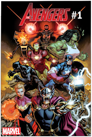 Avengers (2018) #1 promotional cover art